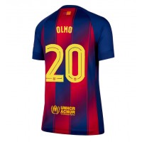 Dres Barcelona Dani Olmo #20 Domáci pre Ženy 2025-26 Krátky Rukáv